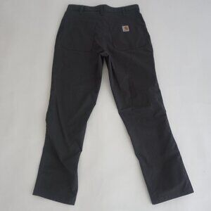 Carhartt Dark Gray Relaxed Fit Right Thigh Hidden Pocket Tactical Pants 29x30